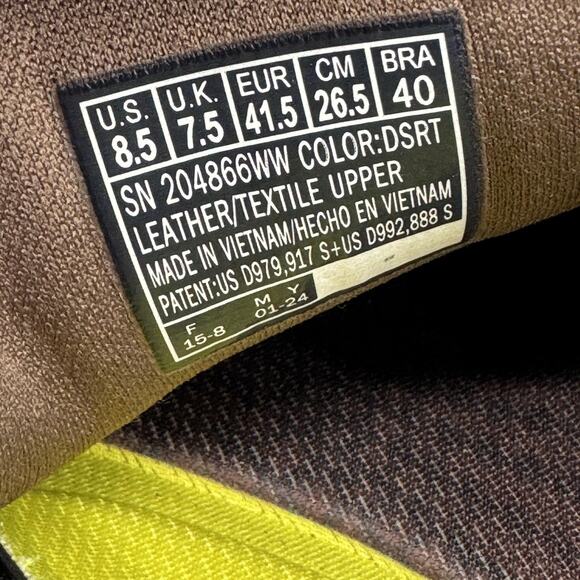 Skechers Slip-Ins Shoes Mens Size 8.5 Brown Leather Extra Wide Comfort 204866WW main image 5